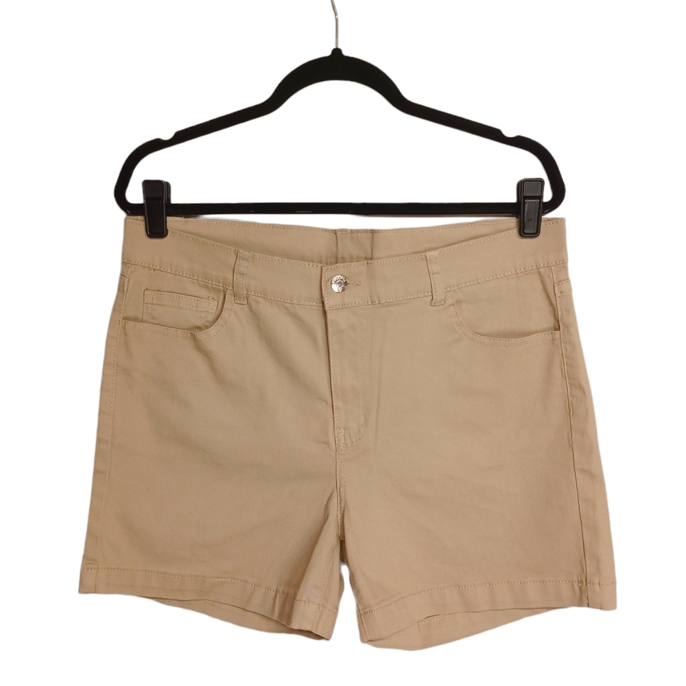 T&Y Light Tan Brown Shorts 17/18
